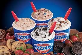 Dairy Queen Blizzard Treats